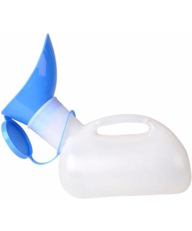 EROSPA Portable Mobile Toilet - 1 000 ml Urinal for Men Women & Children | Convenient Carrying Handle | Ideal for Travel & Camping - Buy Online on GoSupps.com