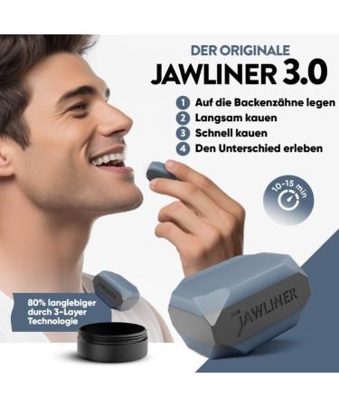 Jawliner 3.0 - Original Jaw Trainer for Defined Jawline & Cheekbones | Reduce Double Chin | International Shipping - Buy Online on GoSupps.com
