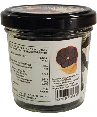  Recamania Hortal Black Garlic Tooth - Natural Antioxidant (1 Crystal Jar - 85g) - Buy Online on GoSupps.com