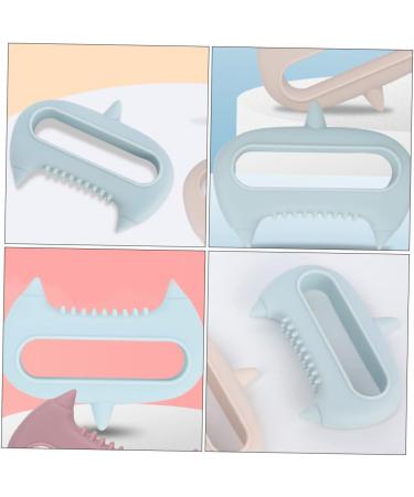 Beaupretty 4-Piece Acupuncture Massage Device Set | Comfortable Hand & Head Massager | Silicone Manual Massage Tool & Peeling Brush for Relaxation - Buy Online on GoSupps.com