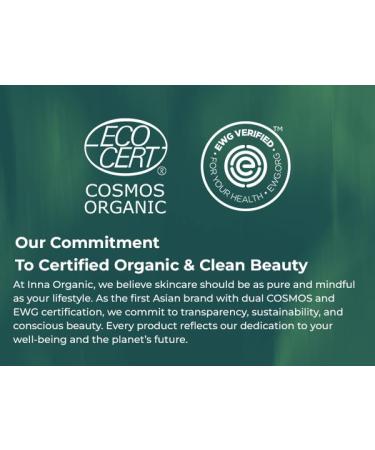 INNA ORGANIC Skin Purifying Cleansing Gel, Makeup Remover & Gentle Face Cleanser, EWG & COSMOS Certified | Essential Oils Infused Skin Care | Luxury Clean Beauty - Buy Online on GoSupps.com