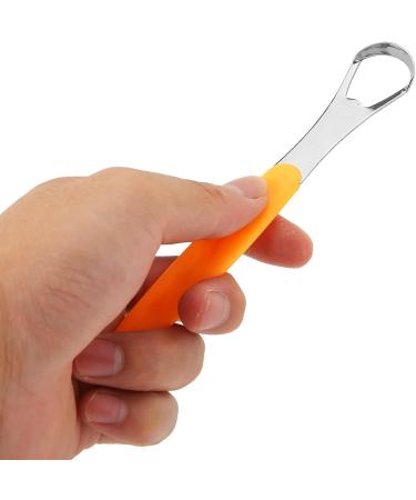 Tongue Cleaning Tool Set - 2 Stainless Steel Scrapers for Refreshing Breath | Oral Care & Hygiene with Storage Boxes - Buy Online on GoSupps.com
