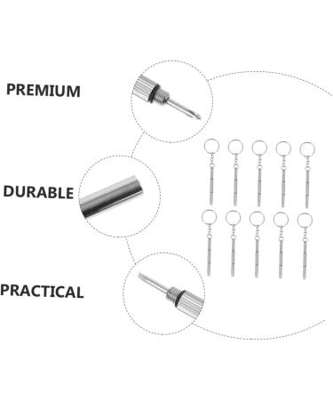 Housoutil 10-Part Screwdriver Glasses Repair Set | Essential Tools for Glasses Repair Nose Pads Tiny Screws & Tweezers - International Shipping Available! - Buy Online on GoSupps.com