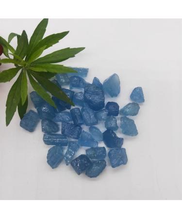 Natural Crystal Rough Natural Crystal Natural Aquamarine Rough Aura Crystal Stone Used to Treat Fish Tank Decoration (Size : 50g) - Buy Online on GoSupps.com