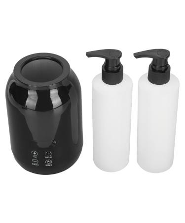 Individual bottle oilers with LED display and temperature control portable for travel use keeps lotions and creams over body temperature (EU connector)