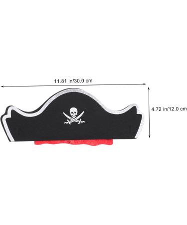 FRCOLOR 12 Sets Pirate Hair Blindfold Party Supplies Cosplay Costumes Pirate Cosplay Hat Pirate Captain Costume Cap Pirate Eye Patch Photo Props Halloween Pirate Costume Prom Suit Cloth - Buy Online on GoSupps.com
