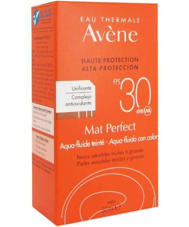 Av ne Solar Aqua-fluid Perfect Mat SPF 30 - 50ml | Lightweight Sunscreen for Oily Skin | Buy Internationally - Buy Online on GoSupps.com
