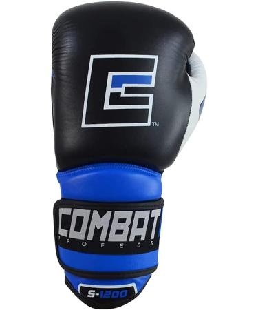 Combat Corner S-Class Boxing Gloves - High Density Padding, Blue 16 oz | Men and Women Sparring Training Gloves for MMA, Muay Thai, Kickboxing - Buy Online on GoSupps.com