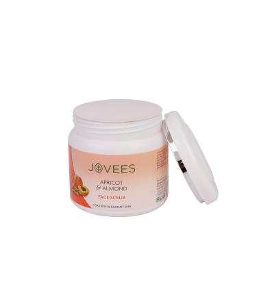 Jovees Facial Scrub - Apricot & Almond (400g) | Exfoliating Skin Care for All Skin Types | Buy Online for International Shipping - Buy Online on GoSupps.com