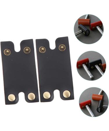 Frcolor 10 STK Leather Holster Travel Accessories for Men - Classic Razor Storage Box in Black | Ideal for Grooming & Travel - Buy Online on GoSupps.com