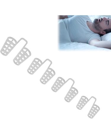 4 PCS Mini Transparent Anti Snoring Nose Clips - Comfortable Snoring Aid for Travel & Home Sleep - Buy Online on GoSupps.com