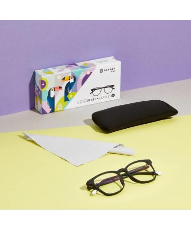 Dalston Kids Blue Light Glasses | BARNER | Blue Light Protection for Boys & Girls | Black Noir - Buy Online on GoSupps.com