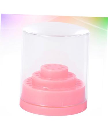Healeved 1pc Nail Bit Holder Nail Bit Organizer Display Box Manicure Pink - Buy Online on GoSupps.com