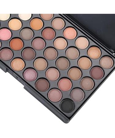  JOYTILLGU 40-Color Enamel Eyeshadow Palette Waterproof Cream Warm Earth Luminous Makeup Set Eyeshadow Palette Beauty Eyeshadow Palette (USA) - Buy Online on GoSupps.com
