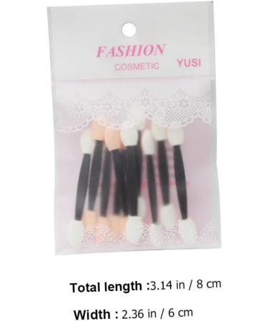 Baluue 40pcs Sponge Stick Sponge Applicator Double Ended Makeup Brush Lip Gloss Applicator Plastic Abs - Buy Online on GoSupps.com