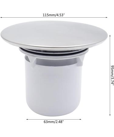 Universal Bathroom Shower Trap Cover Floor Drain Cover Replacement Plastic Shower Plughole Cover Top Fitting Cap Parts Shower Drain Cover Bathroom Shower Waste Trap Cover - Buy Online on GoSupps.com
