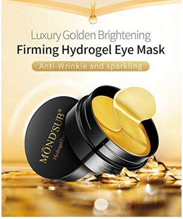 Revitalizing Collagen Under Eye Patches - 30 Pairs with 24k Gold for Dark Circles Puffiness & Wrinkles | Best Eye Mask Gel Treatment - Buy Online on GoSupps.com