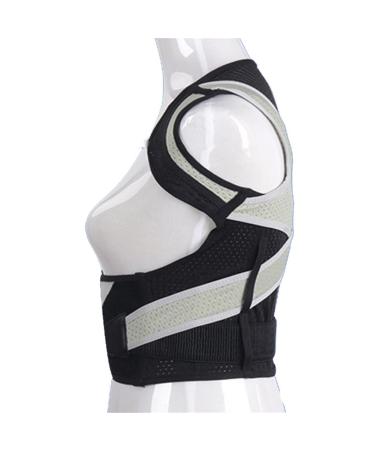 Adults Children Posture Corrector Back Shoulder Brace Support Kyphosis Spine Straight Corset Belt Orthoped Back Pain Relief Black Small - Buy Online on GoSupps.com