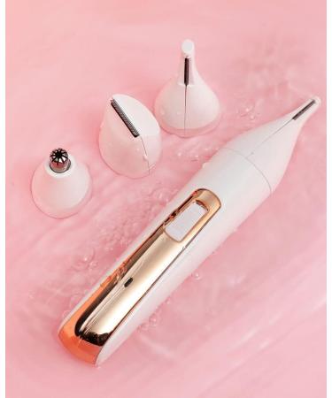 Buy Multifunctional USB Rechargeable Eyebrow Trimmer - Portable Electric Hair Removal for Travel & Work - Buy Online on GoSupps.com