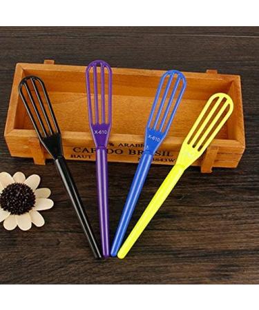 Jkowueom 10Pcs/Pack Pro Hairdressing Cream Whisk Plastic Hair Mixer Barber Stirrer Hair Care Styling - Buy Online on GoSupps.com
