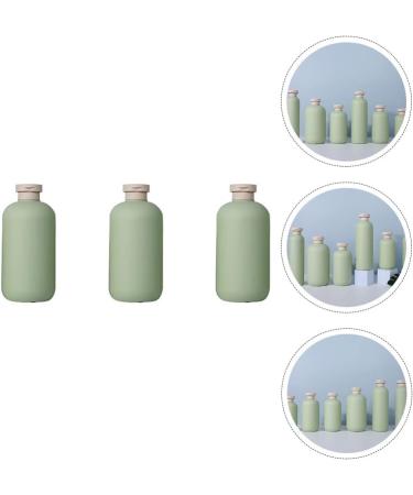 minkissy 3pcs Flip Cap Shampoo Bottles Empty Sub Package Squeeze Bottles Shower Gel Bottle Refillable Containers for Shampoo Lotions Cream Wash Conditioner Green 12.8x5.8cm - Buy Online on GoSupps.com