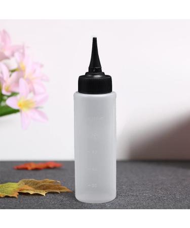 Neikafan 3 Pcs Hair Oil Applicator Bottle 150ml Plastic Oil Bottle for Hair Squeeze Oil Applicator Bottle with Tip Hair Dye Kit Bottle for Salon Hair Care Coloring - Buy Online on GoSupps.com