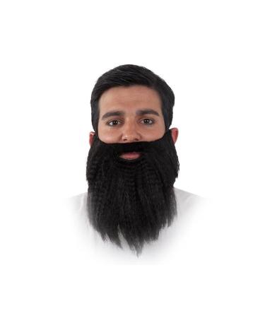Barbe et Moustache Hipster - Noir