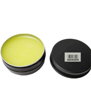 Adieas 60g beard care beard balm natural beard cream beard wax beard butter for men moisturizing styling tool 60ml (black)