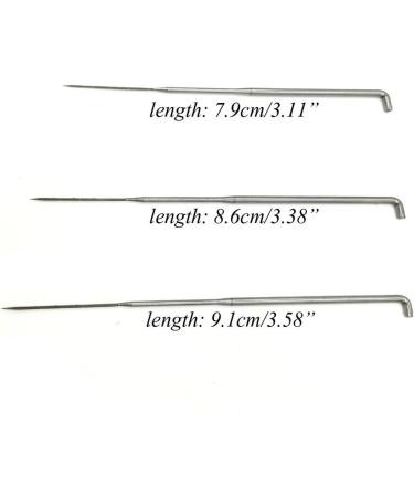 Z-COLOR Felting Needles Set - 60 Pieces, 79mm, 86mm, 91mm Wool Pin Tools Kit (20pcs Each Size) - Buy Online on GoSupps.com