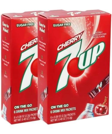 7-UP Singles To Go Powdered Drink Mix 2 Boxes with 6 Packets Each - 12 Total Servings Sugar-Free Drink Powder Just Add Water 6 count (Pack of 2) Keto Burst with Flavor Zero Guilt! Low Carb Zero Sugar Drink Mix - 2 Box of Cherry 7 Up 7UP - Comes with 2 Pap - Buy Online on GoSupps.com