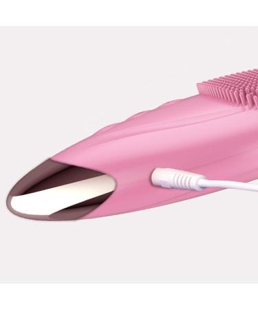 Facial Cleansing Brush - Soft Silicone Face Brush - Vibrating Rechargeable Waterproof Skin Care Tool for Firming Enhances Product Absorption Pink (English) - Buy Online on GoSupps.com