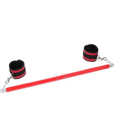 Buy Pilates Expandable Workout Spreader Bar - 2 Rings & Wrist Wraps for Leg & Glute Fitness - International Shipping Available - Buy Online on GoSupps.com