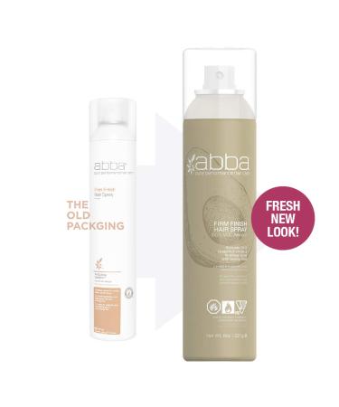 ABBA Firm Finish Hair Spray 8oz - Fresh & Clean Formula - Buy Online on GoSupps.com