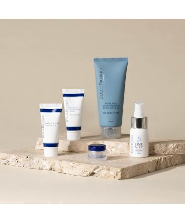 Beaut Pacifique - Skin Care Starter Kit - 5 Beauty Products for Face Care - Cleanser Moisturizing Creme Hydrating Mask and Anti-Wrinkle Eye Creme - Beauty Gifts Sets For Women - Skincare Gift Set Face / Eyes - Buy Online on GoSupps.com