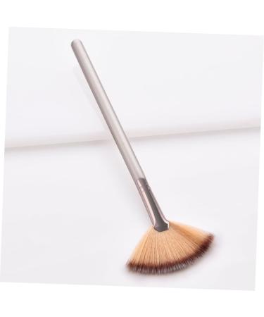 minkissy Handle Makeup Brush Fan Lip Gloss Kits Makeup Face Makeup Makeup Fan Facial Fan Make up Fan Bling Makeup Face Fan Miss Highlight Bamboo Blush Size 1 As Shown - Buy Online on GoSupps.com