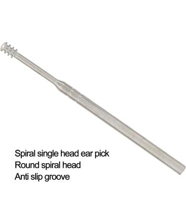 Stainless Steel Ear Cleaner Set - Spiral Earpick Wax Remover & Travel Cleaning Tools for Family Care - Buy Online on GoSupps.com