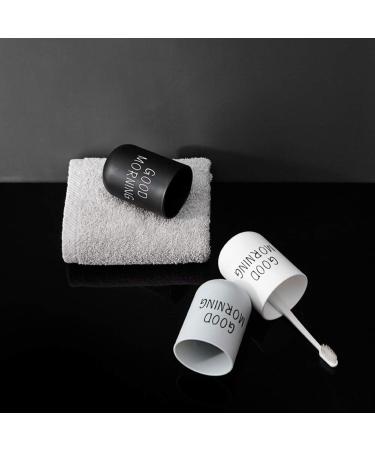 Good Morning Tumbler Cup & Toothbrush Holder 330ml - Lightweight for Home & Travel (Blue) - Buy Online on GoSupps.com