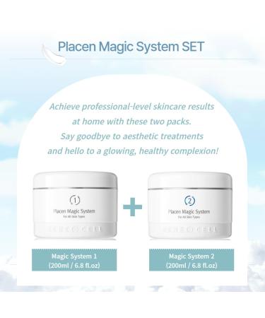 Buy RENEcell Placen Magic System SET - 1 & 2 6.8 fl. oz Each Off White - International Shipping Available - Buy Online on GoSupps.com