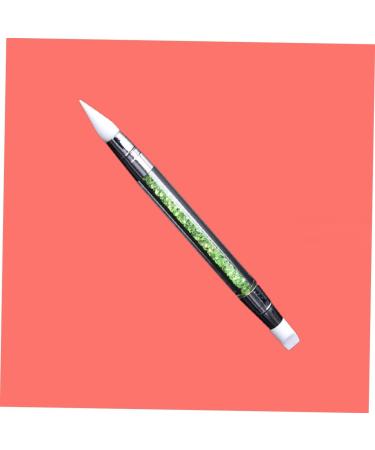 minkissy Car nail nail tool silicone head nail pen nail art carving Manicure tools double head embossing pen Marble Travel Bag medium Green - Buy Online on GoSupps.com