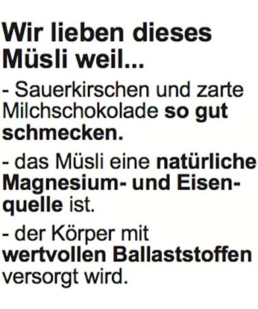 Seitenbacher Muesli Hab Dich Lieb I Whole Grain Cereals I Sour Cherries I Milk Chocolate I Cornfrlakes I 3 x 600 g 600.00 g (Pack of 3) 600.00 g (Pack of 3) - Buy Online on GoSupps.com