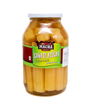 Macha Sugar Cane 908g / Sugar Cane Sticks Natural Sugar Cane in Syrup Sweet Mexican Cane Sticks