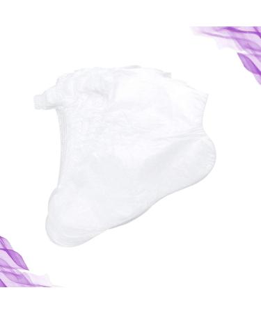 200 Disposable Foot Covers - Plastic Paraffin Booties for Pedicure | International Shipping - Buy Online on GoSupps.com