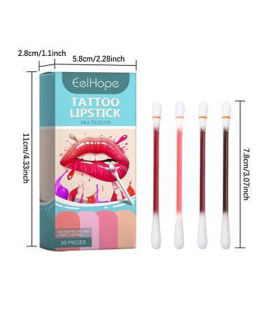 Shop Disposable Lip Gloss Cotton Swabs - Nourishing Red Lip Tint for Long-lasting Color - International Shipping Available - Buy Online on GoSupps.com