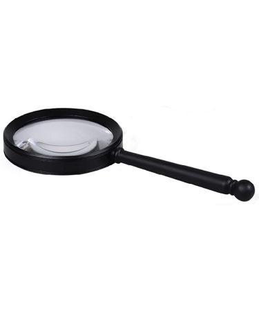 Magnifying Glasses for Hobbies Reading Magnifier Authentic Metal Hand-held Magnifying Glass Reading Professional Optical White Glass HD Extended Mirror 3 Style Vision