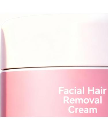 Facial Hair Removal Cream | 50 Grams Soothing Natural Balm | Natural Body Hair Removal Cream - For Women and Men Underarms Legs Lips Underarms Chest - Buy Online on GoSupps.com