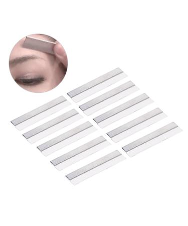 100 Pieces Eyebrow Razor Blades Set | Stainless Steel Face & Eye Brow Trimmers | Women's Makeup & Hair Removal Tools - Buy Online on GoSupps.com