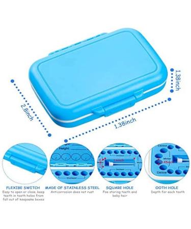 Opuorcy Baby Teeth Keepsake Box - Kids Teeth Saver & Storage Organizer - Buy Online on GoSupps.com