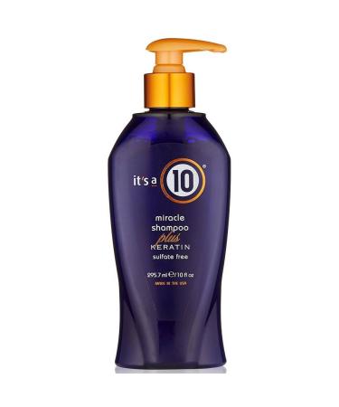 it's a 10 Miracle Shampoo plus Keratin 10 oz