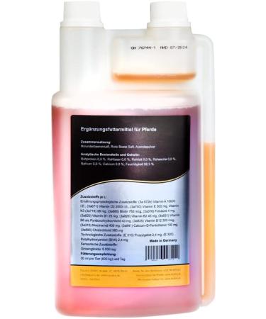 Equanis VitaminBooster - Liquid Vitamin Juice for Horses - Better Vitamin Intake to Optimize Metabolism - Buy Online on GoSupps.com