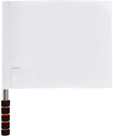 Stainless Steel Sports Referee Flags with Pole - Ideal for Rugby, Soccer, Volleyball, Football - Track and Field Training Signals - Buy Online on GoSupps.com